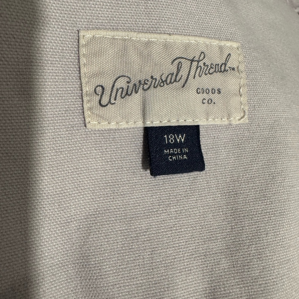 Universal Thread Purple Jumpsuit Long Sleeve - Picture 3 of 3